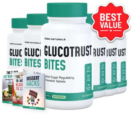 GlucoTrust Bites Bottles